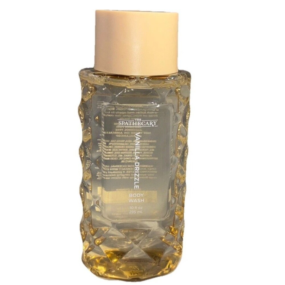 The SPATHECARY Vanilla Drizzle Body Wash 10 oz Luxury Relax Shower Gel Fast ship
